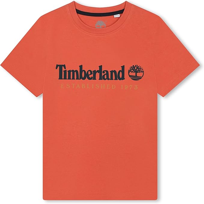 timberland short sleeve screen print graphic