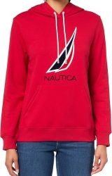 Nautica Pullover Logo Hoodie Sweatshirt